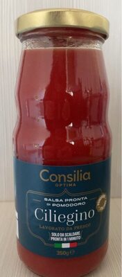 Salsa Pronta di Ciliegino front packaging