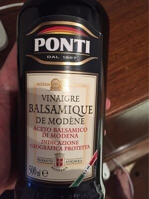 Vinaigre Balsamique front packaging