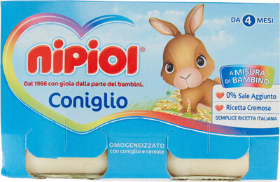 Coniglio omogeneizzato