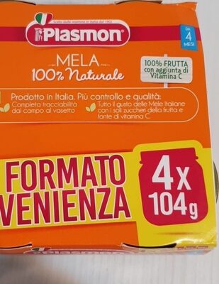 Plasmon mela 100% naturale