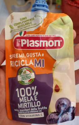 Spremi e gusta 100% mela e mirtillo