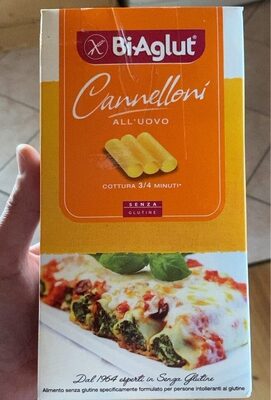 Cannelloni all’uovo front packaging
