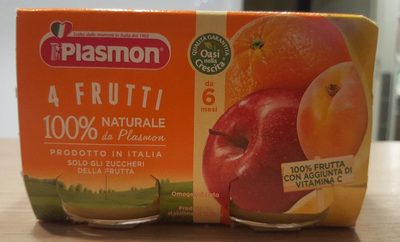 4 Frutti Plasmon front packaging