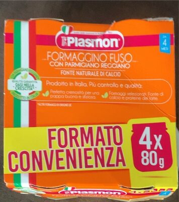 Formaggino fuso con parmiggiano regiano