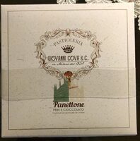 Panettone pere e cioccolato