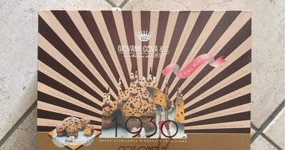 colomba gocce di cioccolato