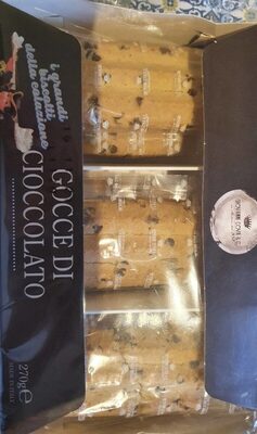 Gocce di cioccolato front packaging