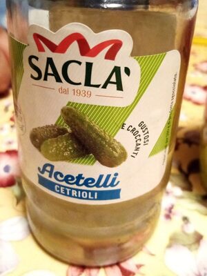 Acetelli cetrioli saclà