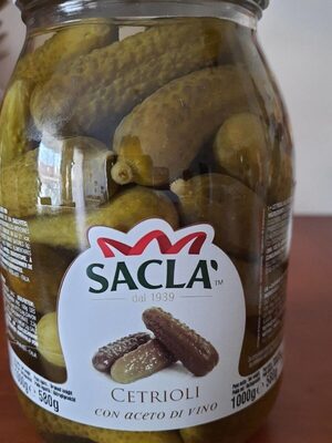 CETRIOLO con aceto di vino