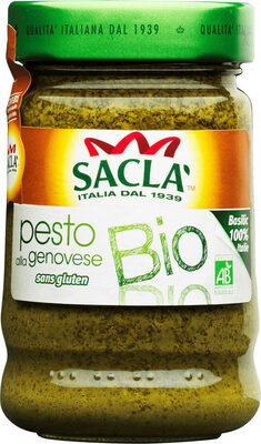 SAUCE PESTO ALLA GENOVESE BIO front packaging