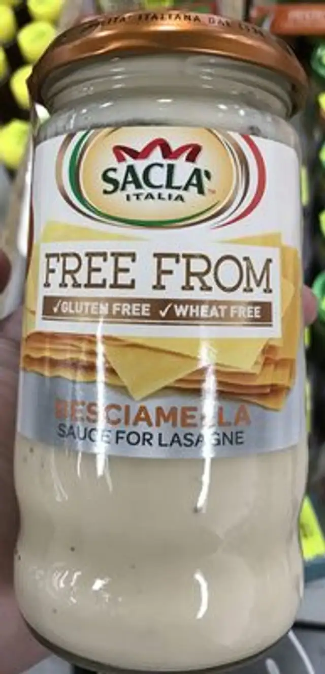 Besciamela Sauce for Lasagne front packaging