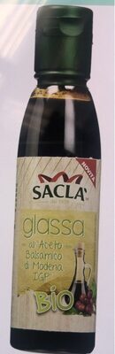 Glassa aceto balsamico di Modena iGP Bío front packaging