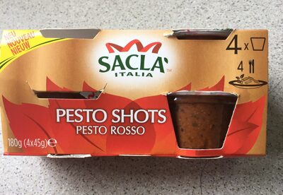 Pesto Rosso Shots