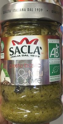 Pesto basilic, tofu et chanvre