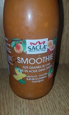 Smoothie aux graines de chia riches en acide gras