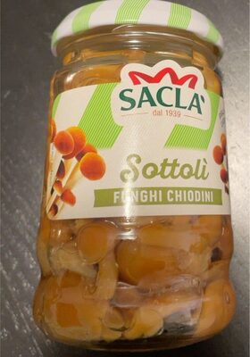 Sottoli funghi chiodini front packaging