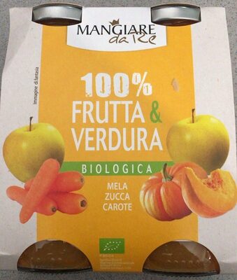 100% frutta & verdura front packaging