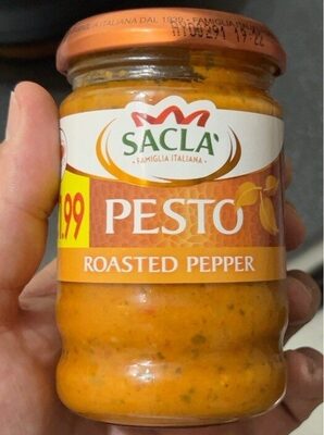 Pesto - Roasted Peppers front packaging