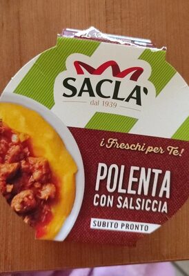 Polenta con salsiccia