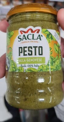Pesto alla genovese front packaging