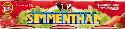 Simmenthal 3 Scatole da 70g