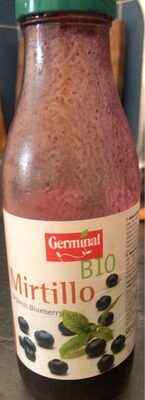 Mirtillo bio front packaging