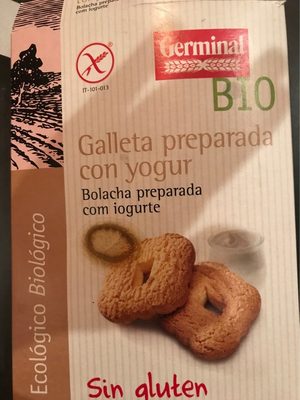 Galleta preparada con yogur