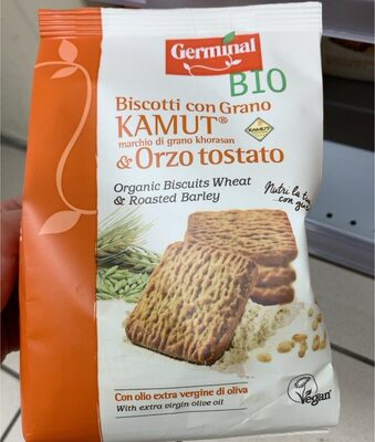 Biscotti con grano kamut e orzo tostato