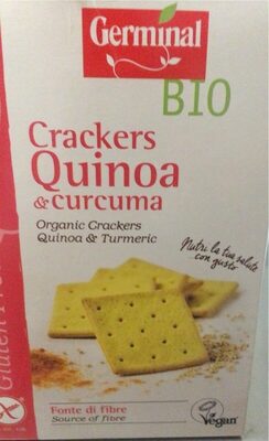 Crackers quinoa e curcuma