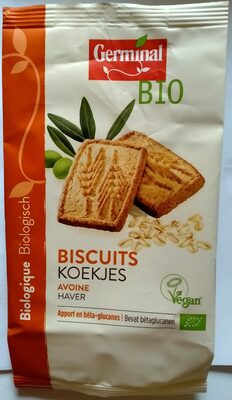 Oat Biscuits front packaging