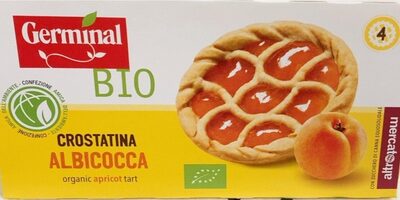 Crostatina albicocca front packaging