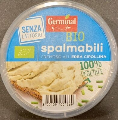 Spalmabile cremoso all’erba cipollina front packaging