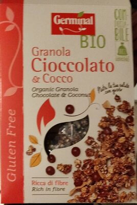 Granola cioccolato & cocco front packaging
