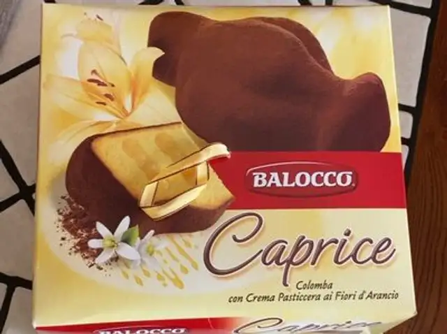 Caprice colomba front packaging