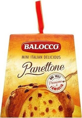 Mini Italian Delicious Panettone front packaging