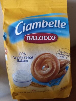 Biscotti Ciambelle front packaging