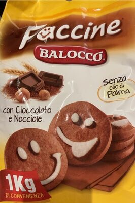 Faccine front packaging