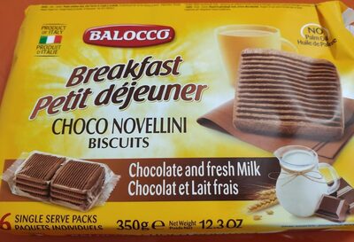 Choco novellini biscuits