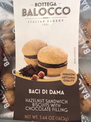Baci da dama front packaging