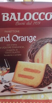 Grande orange panettone