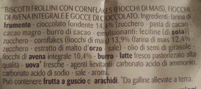 Fagottini ingredients label