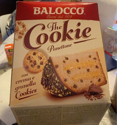 BALOCCO the cookie panettone con crema e granella