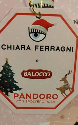 Pandoro balocco edizione Chiara Ferragni