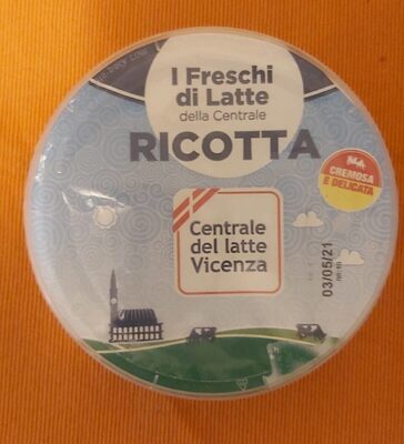 Ricotta I Freschi di Latte della Centrale front packaging