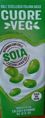 Soia cuore veg front packaging