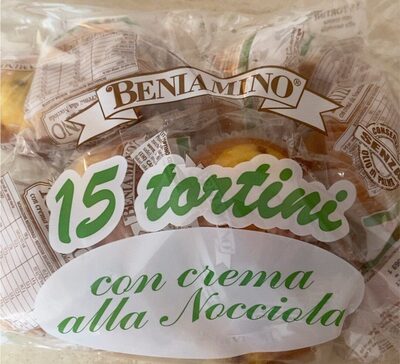 15 tortuini con crema alla Nocciola