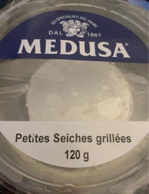 Petites seiches grillees