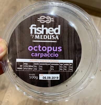 Octopus Carpaccio