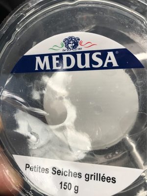 Petites seiches grillees