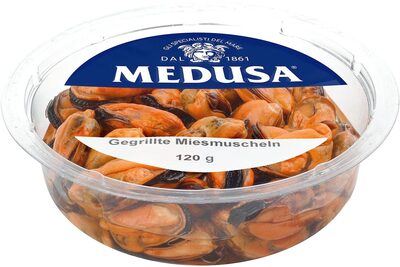 Gegrillte Miesmuscheln